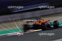 Lando Norris (GBR) McLaren MCL35M sends sparks flying. 20.11.2021. Formula 1 World Championship, Rd 20, Qatar Grand Prix, Doha, Qatar, Qualifying Day.