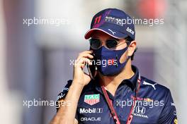 Sergio Perez (MEX) Red Bull Racing. 21.11.2021. Formula 1 World Championship, Rd 20, Qatar Grand Prix, Doha, Qatar, Race Day.