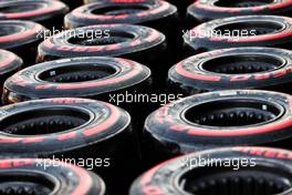 Pirelli tyres. 18.11.2021. Formula 1 World Championship, Rd 20, Qatar Grand Prix, Doha, Qatar, Preparation Day.