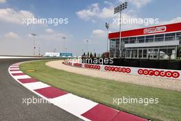 Circuit atmosphere - kerb detail. 18.11.2021. Formula 1 World Championship, Rd 20, Qatar Grand Prix, Doha, Qatar, Preparation Day.