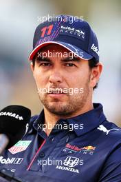 Sergio Perez (MEX) Red Bull Racing. 18.11.2021. Formula 1 World Championship, Rd 20, Qatar Grand Prix, Doha, Qatar, Preparation Day.