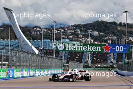 Mick Schumacher (GER) Haas VF-21. 24.09.2021. Formula 1 World Championship, Rd 15, Russian Grand Prix, Sochi Autodrom, Sochi, Russia, Practice Day.
