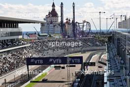 Lance Stroll (CDN) Aston Martin F1 Team AMR21. 24.09.2021. Formula 1 World Championship, Rd 15, Russian Grand Prix, Sochi Autodrom, Sochi, Russia, Practice Day.
