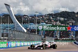 Nikita Mazepin (RUS) Haas F1 Team VF-21. 24.09.2021. Formula 1 World Championship, Rd 15, Russian Grand Prix, Sochi Autodrom, Sochi, Russia, Practice Day.