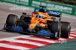 Daniel Ricciardo (AUS) McLaren MCL35M. 24.09.2021. Formula 1 World Championship, Rd 15, Russian Grand Prix, Sochi Autodrom, Sochi, Russia, Practice Day.