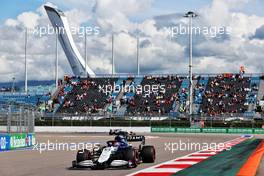 George Russell (GBR) Williams Racing FW43B. 24.09.2021. Formula 1 World Championship, Rd 15, Russian Grand Prix, Sochi Autodrom, Sochi, Russia, Practice Day.