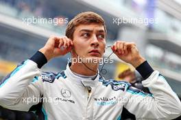 George Russell (GBR) Williams Racing on the grid. 26.09.2021. Formula 1 World Championship, Rd 15, Russian Grand Prix, Sochi Autodrom, Sochi, Russia, Race Day.