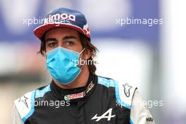 Fernando Alonso (ESP) Alpine F1 Team. 26.09.2021. Formula 1 World Championship, Rd 15, Russian Grand Prix, Sochi Autodrom, Sochi, Russia, Race Day.