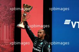 1st place Lewis Hamilton (GBR) Mercedes AMG F1 W12. 26.09.2021. Formula 1 World Championship, Rd 15, Russian Grand Prix, Sochi Autodrom, Sochi, Russia, Race Day.