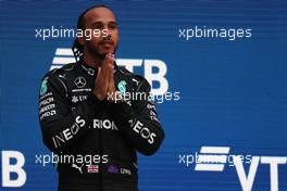 1st place Lewis Hamilton (GBR) Mercedes AMG F1 W12. 26.09.2021. Formula 1 World Championship, Rd 15, Russian Grand Prix, Sochi Autodrom, Sochi, Russia, Race Day.