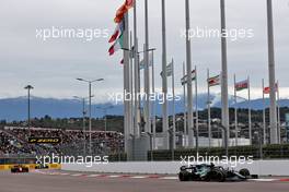 Sebastian Vettel (GER) Aston Martin F1 Team AMR21. 26.09.2021. Formula 1 World Championship, Rd 15, Russian Grand Prix, Sochi Autodrom, Sochi, Russia, Race Day.