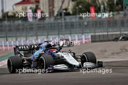George Russell (GBR) Williams Racing FW43B. 26.09.2021. Formula 1 World Championship, Rd 15, Russian Grand Prix, Sochi Autodrom, Sochi, Russia, Race Day.