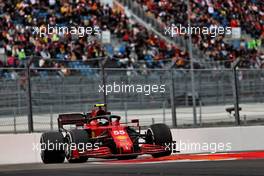 Carlos Sainz Jr (ESP) Ferrari SF-21. 26.09.2021. Formula 1 World Championship, Rd 15, Russian Grand Prix, Sochi Autodrom, Sochi, Russia, Race Day.