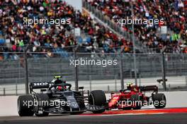 Pierre Gasly (FRA) AlphaTauri AT02. 26.09.2021. Formula 1 World Championship, Rd 15, Russian Grand Prix, Sochi Autodrom, Sochi, Russia, Race Day.