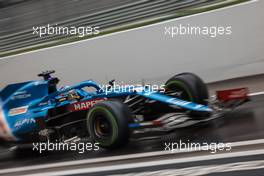 Fernando Alonso (ESP) Alpine F1 Team A521. 25.09.2021. Formula 1 World Championship, Rd 15, Russian Grand Prix, Sochi Autodrom, Sochi, Russia, Qualifying Day.