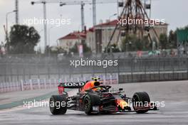 Sergio Perez (MEX) Red Bull Racing RB16B. 25.09.2021. Formula 1 World Championship, Rd 15, Russian Grand Prix, Sochi Autodrom, Sochi, Russia, Qualifying Day.
