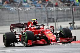 Carlos Sainz Jr (ESP) Ferrari SF-21. 25.09.2021. Formula 1 World Championship, Rd 15, Russian Grand Prix, Sochi Autodrom, Sochi, Russia, Qualifying Day.