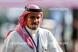 Prince Khalid Bin Sultan Al Faisal (KSA) President of the Saudi Automobile and Motorcycle Federation. 03.12.2021 Formula 1 World Championship, Rd 21, Saudi Arabian Grand Prix, Jeddah, Saudi Arabia, Practice Day.