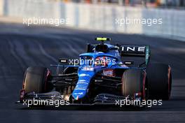 Esteban Ocon (FRA) Alpine F1 Team A521. 03.12.2021 Formula 1 World Championship, Rd 21, Saudi Arabian Grand Prix, Jeddah, Saudi Arabia, Practice Day.