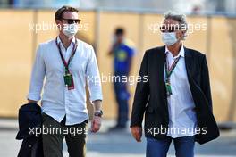(L to R): Christian Tilke (GER) with Hermann Tilke (GER) Circuit Designer. 03.12.2021 Formula 1 World Championship, Rd 21, Saudi Arabian Grand Prix, Jeddah, Saudi Arabia, Practice Day.