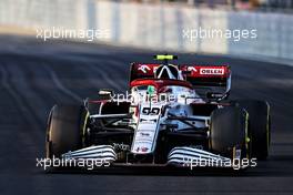 Antonio Giovinazzi (ITA) Alfa Romeo Racing C41. 03.12.2021 Formula 1 World Championship, Rd 21, Saudi Arabian Grand Prix, Jeddah, Saudi Arabia, Practice Day.