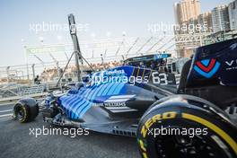 George Russell (GBR) Williams Racing FW43B leaves the pits. 03.12.2021 Formula 1 World Championship, Rd 21, Saudi Arabian Grand Prix, Jeddah, Saudi Arabia, Practice Day.