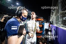 Nicholas Latifi (CDN) Williams Racing on the grid. 05.12.2021. Formula 1 World Championship, Rd 21, Saudi Arabian Grand Prix, Jeddah, Saudi Arabia, Race Day.