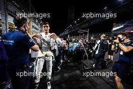 George Russell (GBR) Williams Racing on the grid. 05.12.2021. Formula 1 World Championship, Rd 21, Saudi Arabian Grand Prix, Jeddah, Saudi Arabia, Race Day.