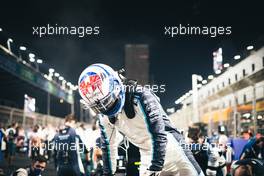 Nicholas Latifi (CDN) Williams Racing FW43B on the grid. 05.12.2021. Formula 1 World Championship, Rd 21, Saudi Arabian Grand Prix, Jeddah, Saudi Arabia, Race Day.