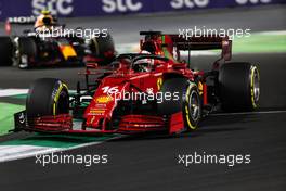 Charles Leclerc (MON) Ferrari SF-21. 05.12.2021. Formula 1 World Championship, Rd 21, Saudi Arabian Grand Prix, Jeddah, Saudi Arabia, Race Day.