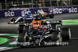 Pierre Gasly (FRA) AlphaTauri AT02. 05.12.2021. Formula 1 World Championship, Rd 21, Saudi Arabian Grand Prix, Jeddah, Saudi Arabia, Race Day.