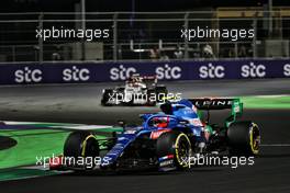 Esteban Ocon (FRA) Alpine F1 Team A521. 05.12.2021. Formula 1 World Championship, Rd 21, Saudi Arabian Grand Prix, Jeddah, Saudi Arabia, Race Day.