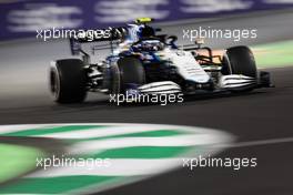 Nicholas Latifi (CDN) Williams Racing FW43B. 05.12.2021. Formula 1 World Championship, Rd 21, Saudi Arabian Grand Prix, Jeddah, Saudi Arabia, Race Day.