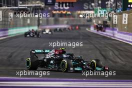 Valtteri Bottas (FIN) Mercedes AMG F1 W12. 05.12.2021. Formula 1 World Championship, Rd 21, Saudi Arabian Grand Prix, Jeddah, Saudi Arabia, Race Day.