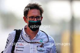 Andrew Shovlin (GBR) Mercedes AMG F1 Trackside Engineering Director. 04.12.2021. Formula 1 World Championship, Rd 21, Saudi Arabian Grand Prix, Jeddah, Saudi Arabia, Qualifying Day.