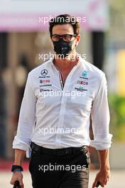Toto Wolff (GER) Mercedes AMG F1 Shareholder and Executive Director. 04.12.2021. Formula 1 World Championship, Rd 21, Saudi Arabian Grand Prix, Jeddah, Saudi Arabia, Qualifying Day.