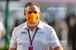 Zak Brown (USA) McLaren Executive Director. 04.12.2021. Formula 1 World Championship, Rd 21, Saudi Arabian Grand Prix, Jeddah, Saudi Arabia, Qualifying Day.