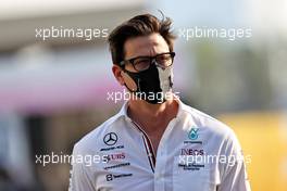 Toto Wolff (GER) Mercedes AMG F1 Shareholder and Executive Director. 04.12.2021. Formula 1 World Championship, Rd 21, Saudi Arabian Grand Prix, Jeddah, Saudi Arabia, Qualifying Day.