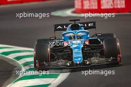 Fernando Alonso (ESP), Alpine F1 Team  04.12.2021. Formula 1 World Championship, Rd 21, Saudi Arabian Grand Prix, Jeddah, Saudi Arabia, Qualifying Day.