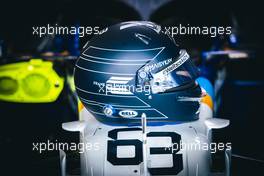 The helmet of George Russell (GBR) Williams Racing. 04.12.2021. Formula 1 World Championship, Rd 21, Saudi Arabian Grand Prix, Jeddah, Saudi Arabia, Qualifying Day.