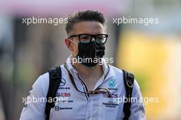 Peter Bonnington (GBR) Mercedes AMG F1 Race Engineer. 04.12.2021. Formula 1 World Championship, Rd 21, Saudi Arabian Grand Prix, Jeddah, Saudi Arabia, Qualifying Day.