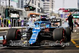 Fernando Alonso (ESP) Alpine F1 Team A521. 04.12.2021. Formula 1 World Championship, Rd 21, Saudi Arabian Grand Prix, Jeddah, Saudi Arabia, Qualifying Day.