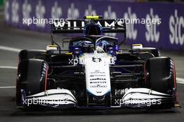Nicholas Latifi (CDN) Williams Racing FW43B. 04.12.2021. Formula 1 World Championship, Rd 21, Saudi Arabian Grand Prix, Jeddah, Saudi Arabia, Qualifying Day.
