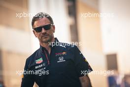 Christian Horner (GBR) Red Bull Racing Team Principal. 05.12.2021. Formula 1 World Championship, Rd 21, Saudi Arabian Grand Prix, Jeddah, Saudi Arabia, Race Day.