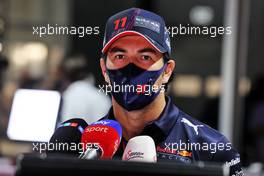 Sergio Perez (MEX) Red Bull Racing. 02.12.2021. Formula 1 World Championship, Rd 21, Saudi Arabian Grand Prix, Jeddah, Saudi Arabia, Preparation Day.
