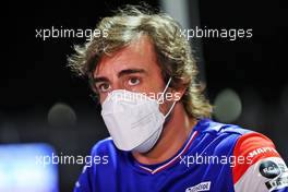 Fernando Alonso (ESP) Alpine F1 Team. 02.12.2021. Formula 1 World Championship, Rd 21, Saudi Arabian Grand Prix, Jeddah, Saudi Arabia, Preparation Day.