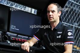 Karel Loos (BEL) Alpine F1 Team Race Engineer. 02.12.2021. Formula 1 World Championship, Rd 21, Saudi Arabian Grand Prix, Jeddah, Saudi Arabia, Preparation Day.