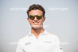 Lando Norris (GBR) McLaren walks the circuit. 02.12.2021. Formula 1 World Championship, Rd 21, Saudi Arabian Grand Prix, Jeddah, Saudi Arabia, Preparation Day.