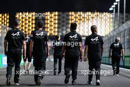 Alpine F1 Team 02.12.2021. Formula 1 World Championship, Rd 21, Saudi Arabian Grand Prix, Jeddah, Saudi Arabia, Preparation Day.