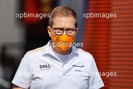 Andreas Seidl, McLaren Managing Director. 25.06.2021. Formula 1 World Championship, Rd 8, Steiermark Grand Prix, Spielberg, Austria, Practice Day.
